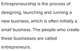 What must an entrepreneur assume when starting a business brainly. Give Ideas For Entrepreneurship Brainly In