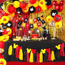 cartoon mouse birthday decoration for