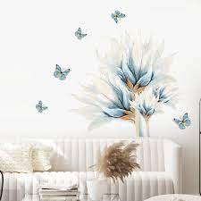 Flowers Wall Stickers Kids Home Decor