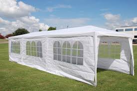 Durable water proof polyethylene cover to keep the secret. Storage Sheds Wdmt Delta Canopies 10x30 Wedding Party Tent Shelter With Metal Connectors Storage Home Organization