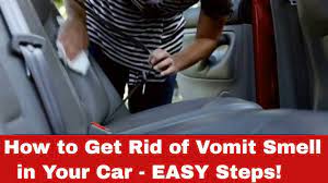 how to get rid of vomit smell in your