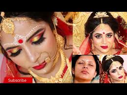 bengali bridal makeup real bride