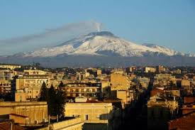 Etna, located on the island of sicily, italy, is a stratovolcano that has had historical eruptions dating back 3,500 years. Mt Etna Sparks Again In Fresh Bout Of Activity
