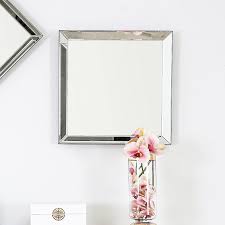 Venetian Square Small Wall Mirror 35cm