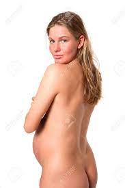 Young pregnant nude
