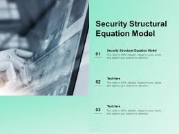 Security Structural Equation Model Ppt