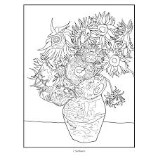 You can save your colored pictures, print them and send them to family and friends! Coloring Book Vincent Van Gogh Getty Museum Store