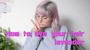 Grab a bottle of white conditioner and pour about 1⁄3 c (79 ml) into the bowl as a base layer. New Youtube Video How To Dye Your Hair Lavender With Crazy Color Lavender Candyflossoverkill