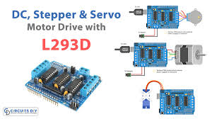 servo with l293d motor driver