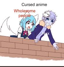 Me encanta el anime anime novios chica anime kawaii chivi anime meme de anime iconos. This Sums Up The Wholesome Youtuber React To Cursed Anime Nuxtakusubmissions