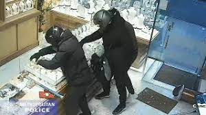 west london jewellers is caught on cctv