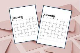 Our calendars are able to be viewed with any.pdf reading software and have already been formatted to print on traditional 8.5″ x 11″ inch paper. Free Printable 2021 Monthly Calendars Sunday Monday Starts