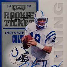 Jun 09, 2021 · bengals coach zac taylor on joe burrow's swagger, drafting ja'marr chase, and recruiting peyton manning. Top Peyton Manning Rookie Cards Guide Best Autographs Buying Gallery