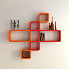 Rectangle Shape Floating Wall Shelves