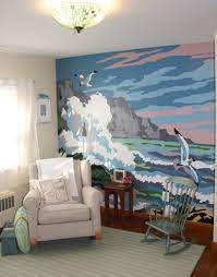 paint by number wall mural wall
