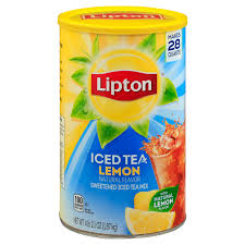lipton iced tea mix sweetened lemon