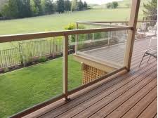 Check out decorative aluminium railing on alibaba.com. Custom Wood Encased Glass Deck Railing 98328 Design Ideas Pictures