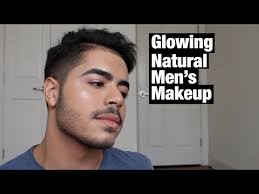 natural glowing men s makeup look you