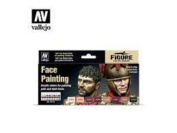 Vallejo Model Color Paint Set Face