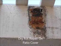 How To Repair Dry Rot On Patio Cover
