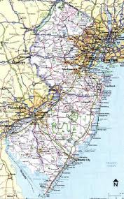 Image result for free printable map of new jersey'