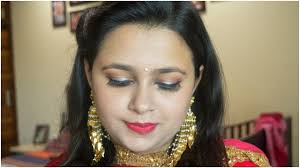 indian wedding guest makeup at home in