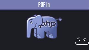 how to generate pdfs in php a beginner