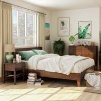 With slumberland's wide selection of bedroom furniture from headboards, dressers, and chests to nightstands, wardrobes, and linens. Buy Espresso Finish Wood Bedroom Sets Online At Overstock Our Best Bedroom Furniture Deals