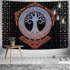 Tree Of Life Tapestry Viking Tapestry