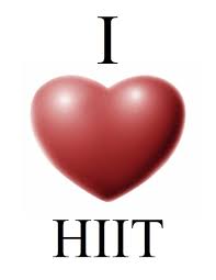 I Love High Intensity Interval Training Graphic