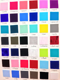 Color Chart Whats Your Favorite Yumiko Color Combination