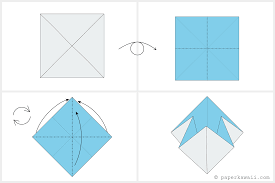 how to make an origami flower