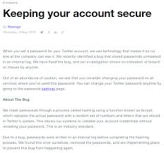 Twitter To All Users Change Your Password Now Krebs On Security