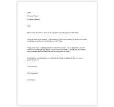 two weeks notice letter template free