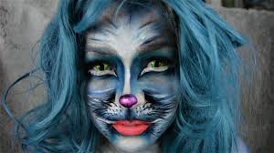 blue cat makeup tutorial video danika