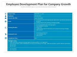 10 employee development plan exles