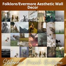 folklore aesthetic collage wall decor