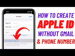 apple id without gmail phone
