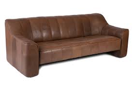 de sede buffalo leather sofa red