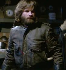The question has given movie fans conniptions for years. R J Macready The Thing Kurt Russell Bomber Jacket Leather Jacket Brown Leather Jacket Jackets