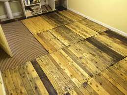 removable pallet kitchen floor 1001