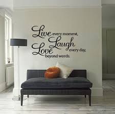 living room decor quotes wall stickers