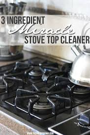 3 Ing Miracle Stove Top Cleaner