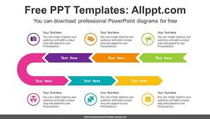 free powerpoint flow and process diagrams