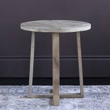 Table Round Reclaimed Elm Wood