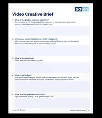 The Best Way To Write A Creative Brief Includes Templates