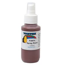 tintex fabric spray paint brown