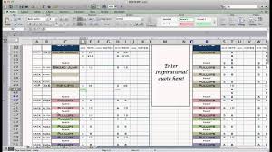 Workout Excel Spreadsheet Tracking Sheets Log Training