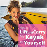 How do you inflate a kayak by yourself?