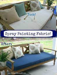 how to spray paint fabric fabric